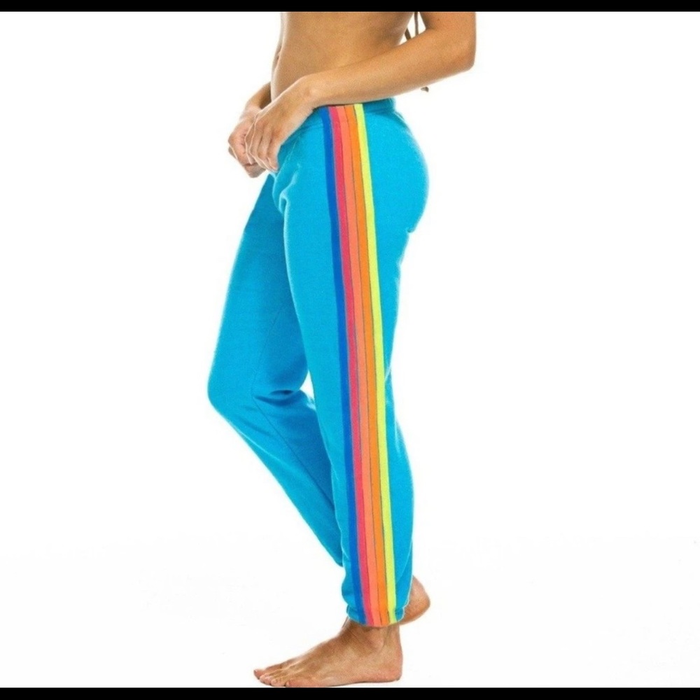 ISO Aviator Nation 5 Stripe Sweatpants Small